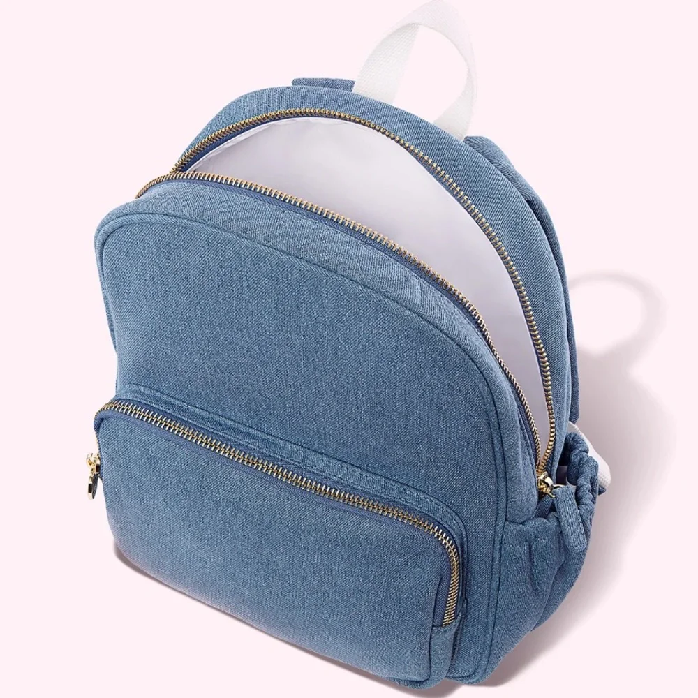 Stoney clover denim mini backpack - Picture 1 of 5
